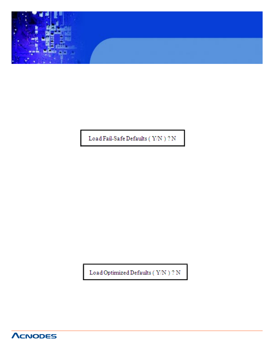 Fes7510, 11. load fail-safe defaults, 12. load optimized defaults | Acnodes FES 7510 User Manual | Page 76 / 107