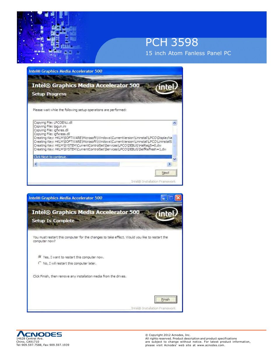 Pch 3598 | Acnodes PCH 3598 User Manual | Page 59 / 82