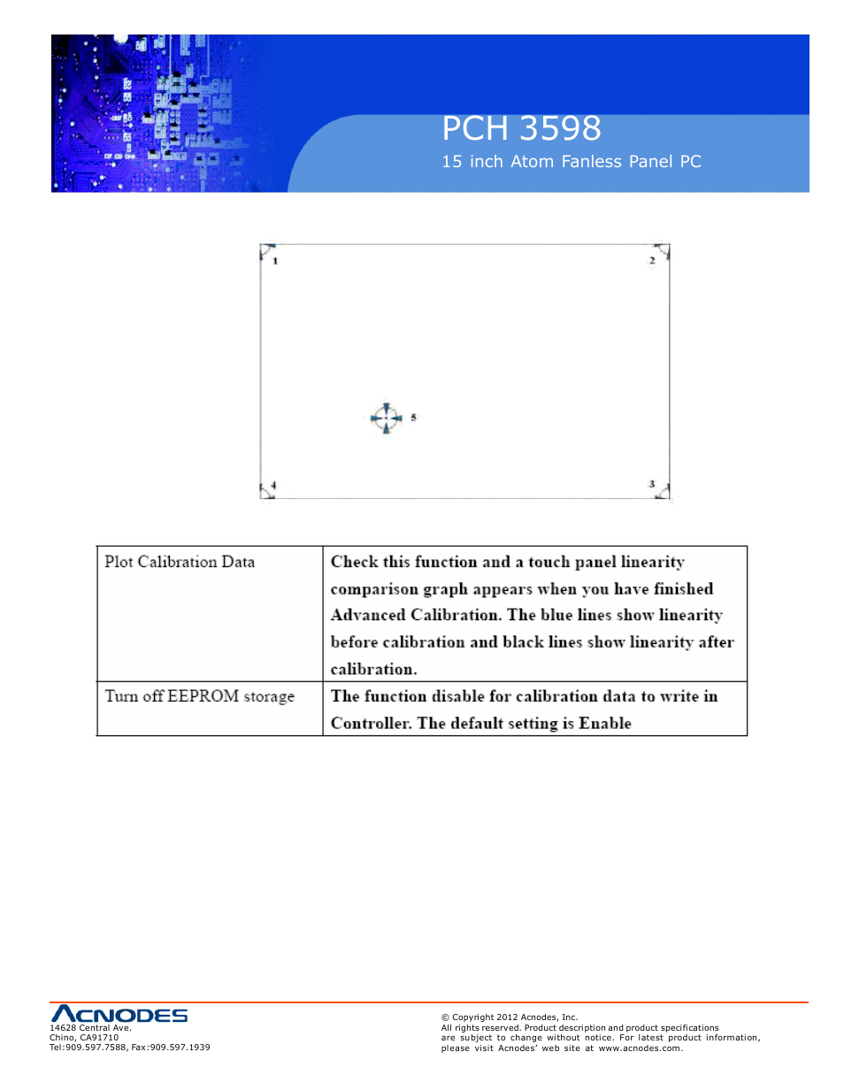 Pch 3598 | Acnodes PCH 3598 User Manual | Page 75 / 82