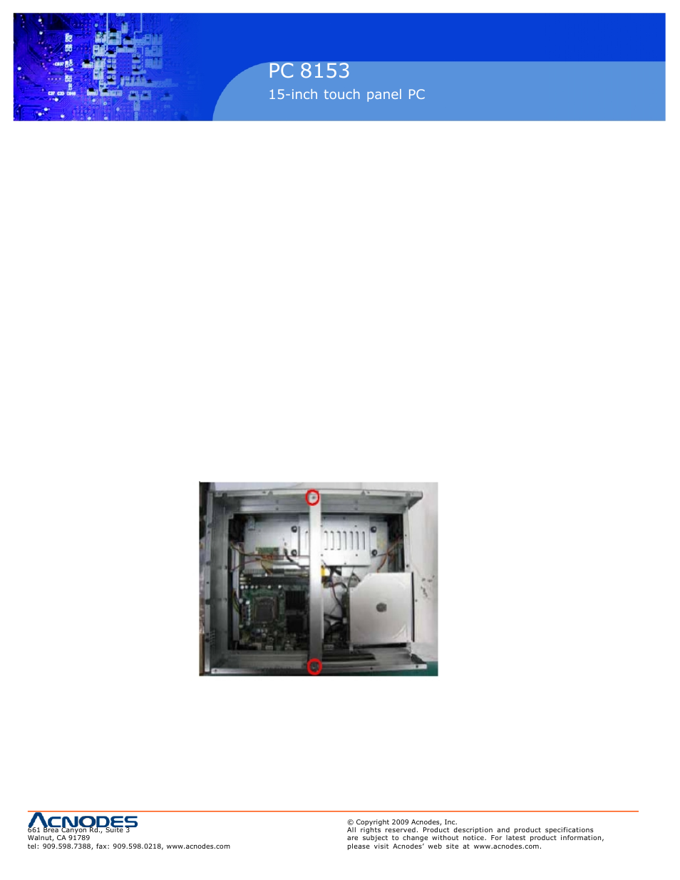 Pc 5150, Pc 8153 | Acnodes PC 8153 User Manual | Page 12 / 46