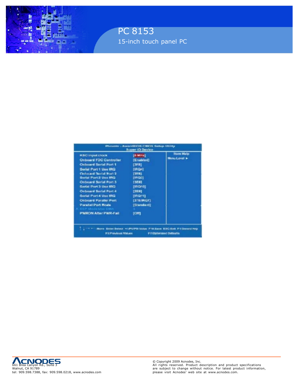 Pc 5150, Pc 8153 | Acnodes PC 8153 User Manual | Page 32 / 46