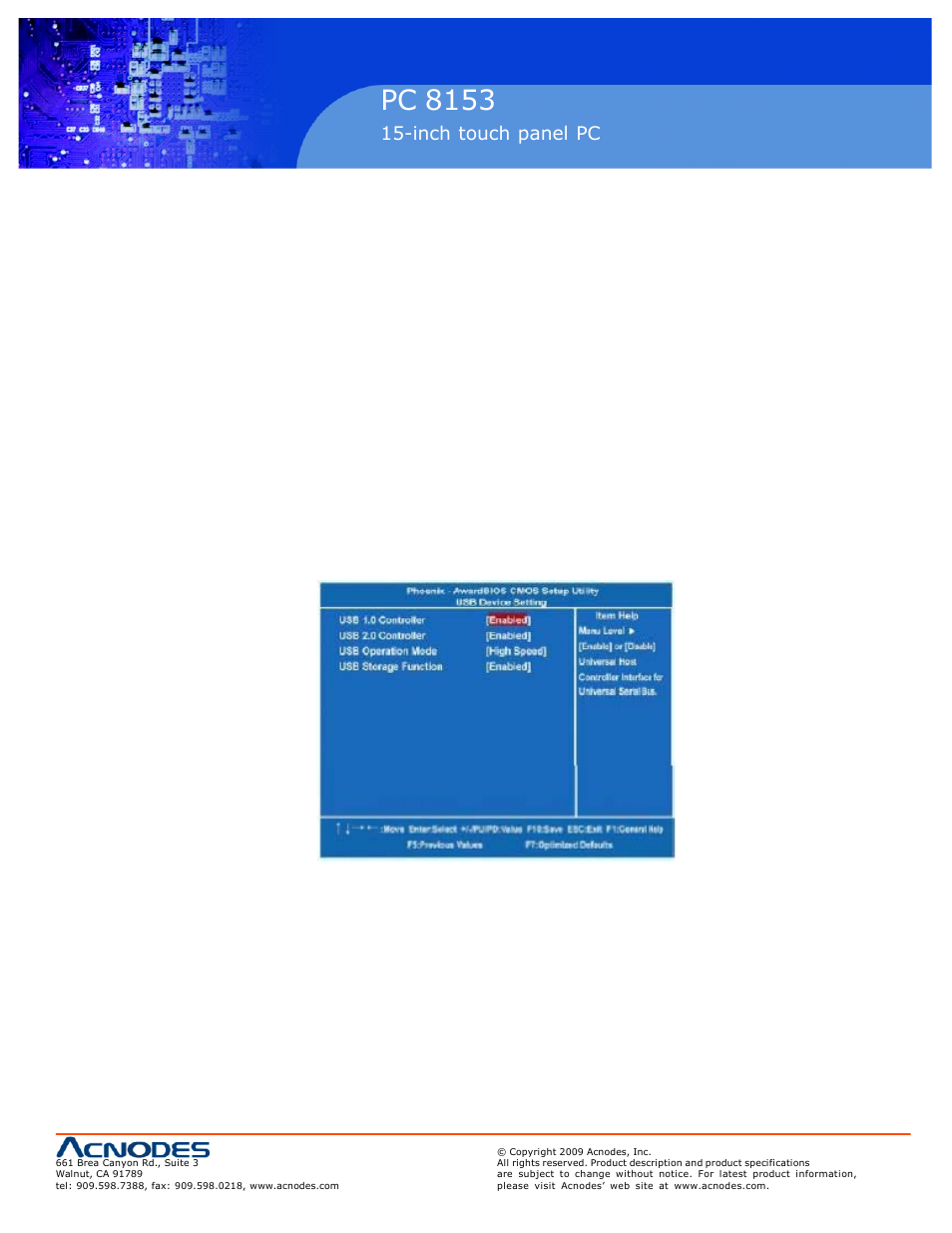 Rmc 7152, Pc 8153 | Acnodes PC 8153 User Manual | Page 33 / 46