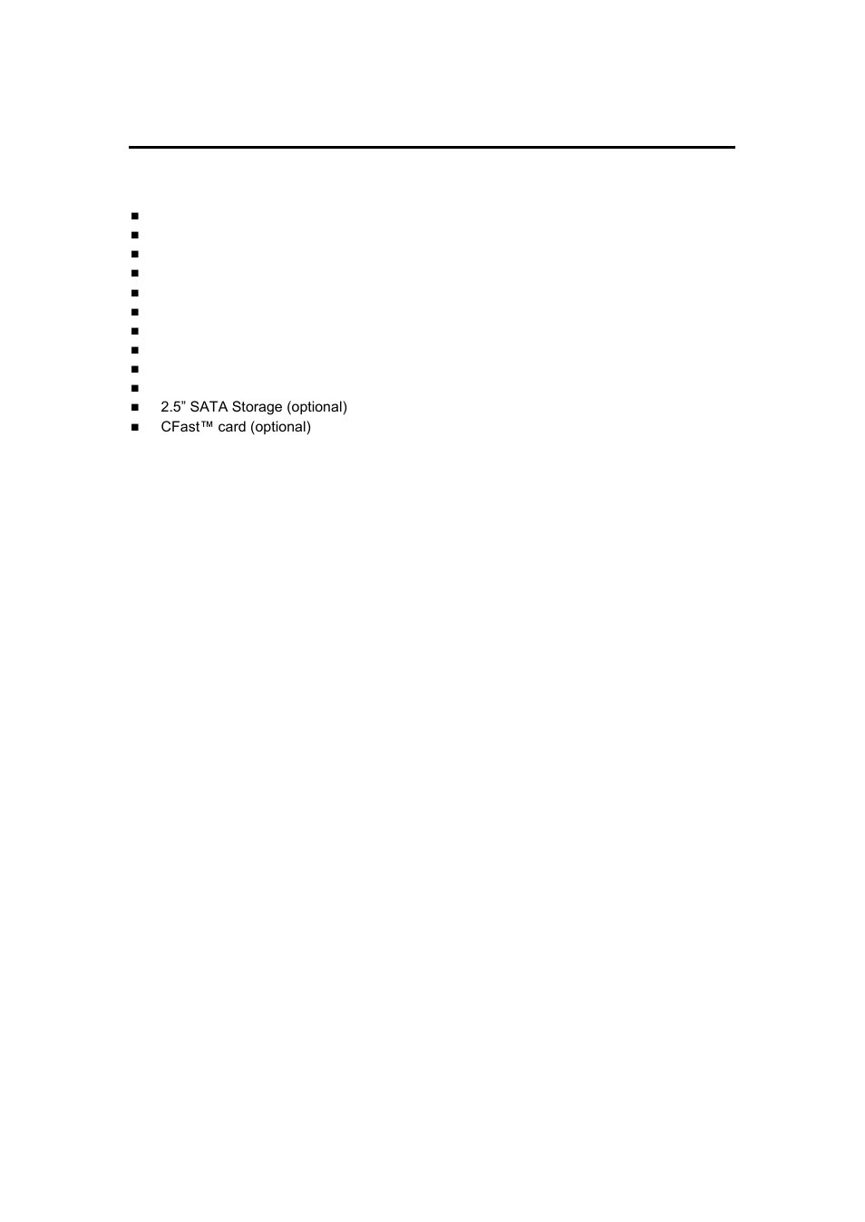 5 packing list | Acnodes FES 8730 User Manual | Page 16 / 71