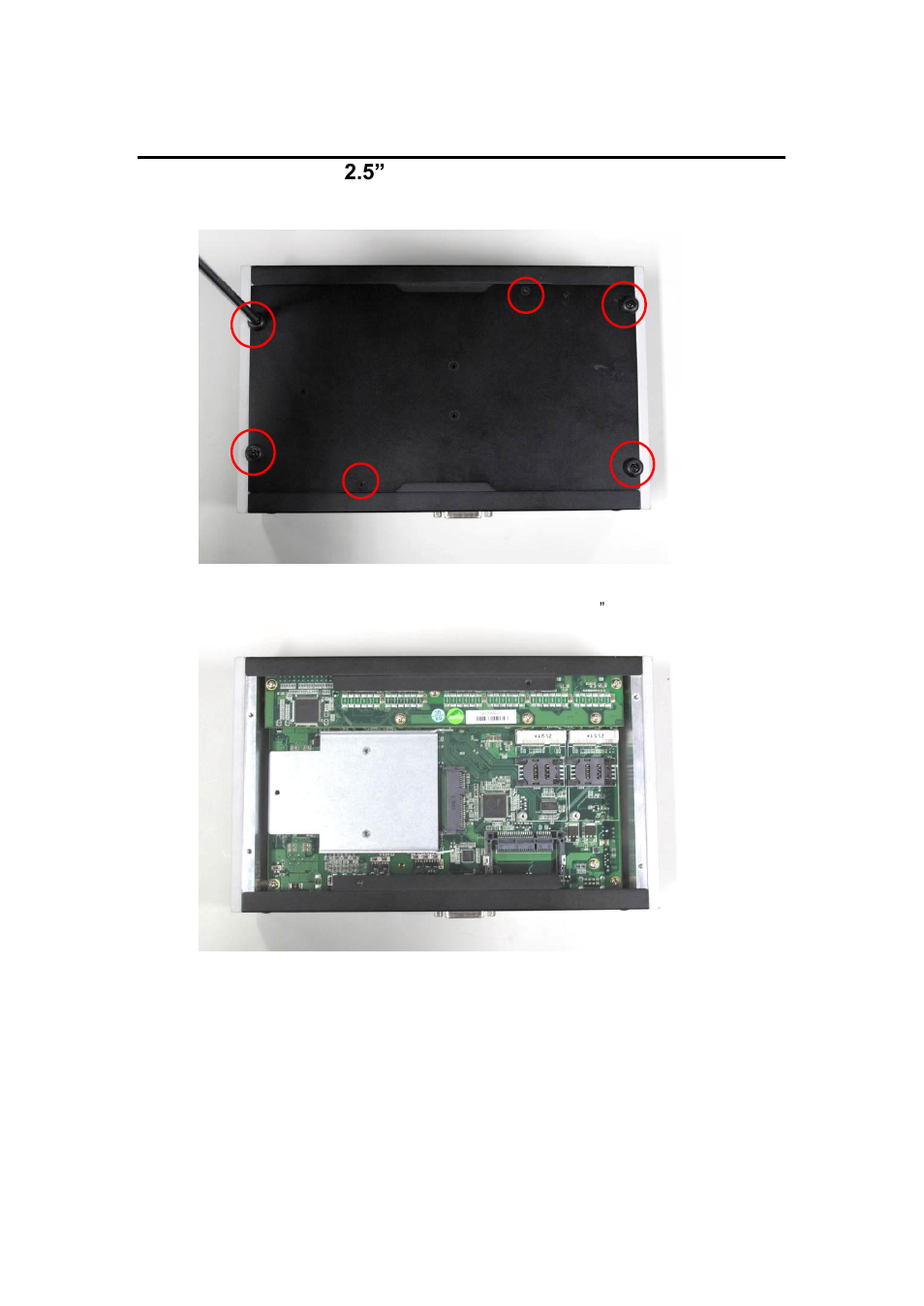 1 installing the 2.5” sata device | Acnodes FES 8730 User Manual | Page 20 / 71