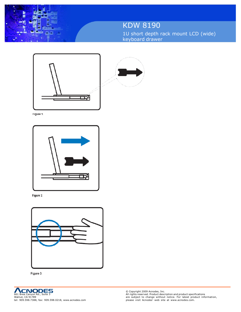 Kdw 8190, 7 how to use the slides 7 | Acnodes KDW 8192 User Manual | Page 9 / 18