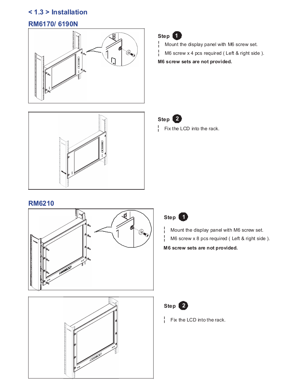 Acnodes RM 6210 User Manual | Page 9 / 22