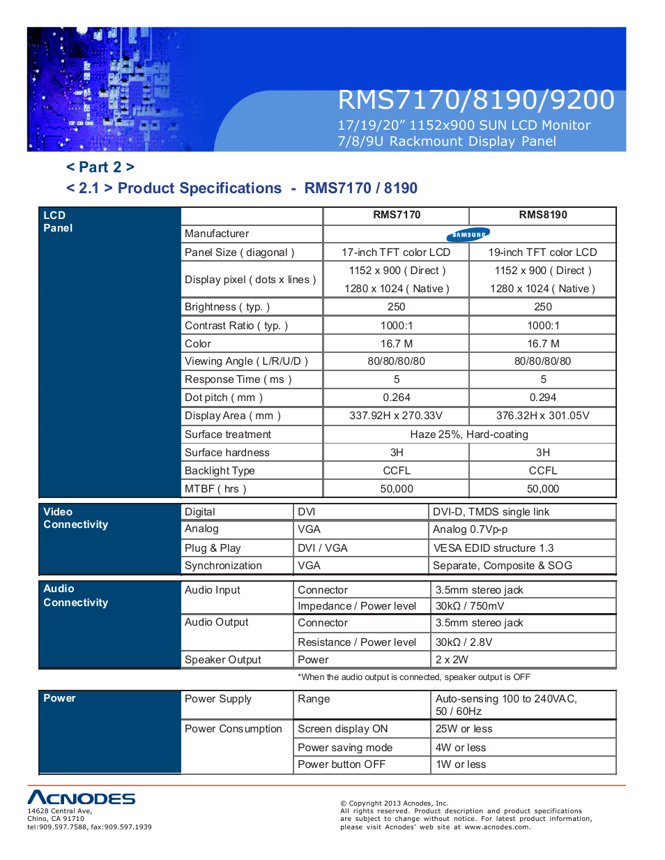 Acnodes RMS 9200 User Manual | Page 10 / 16