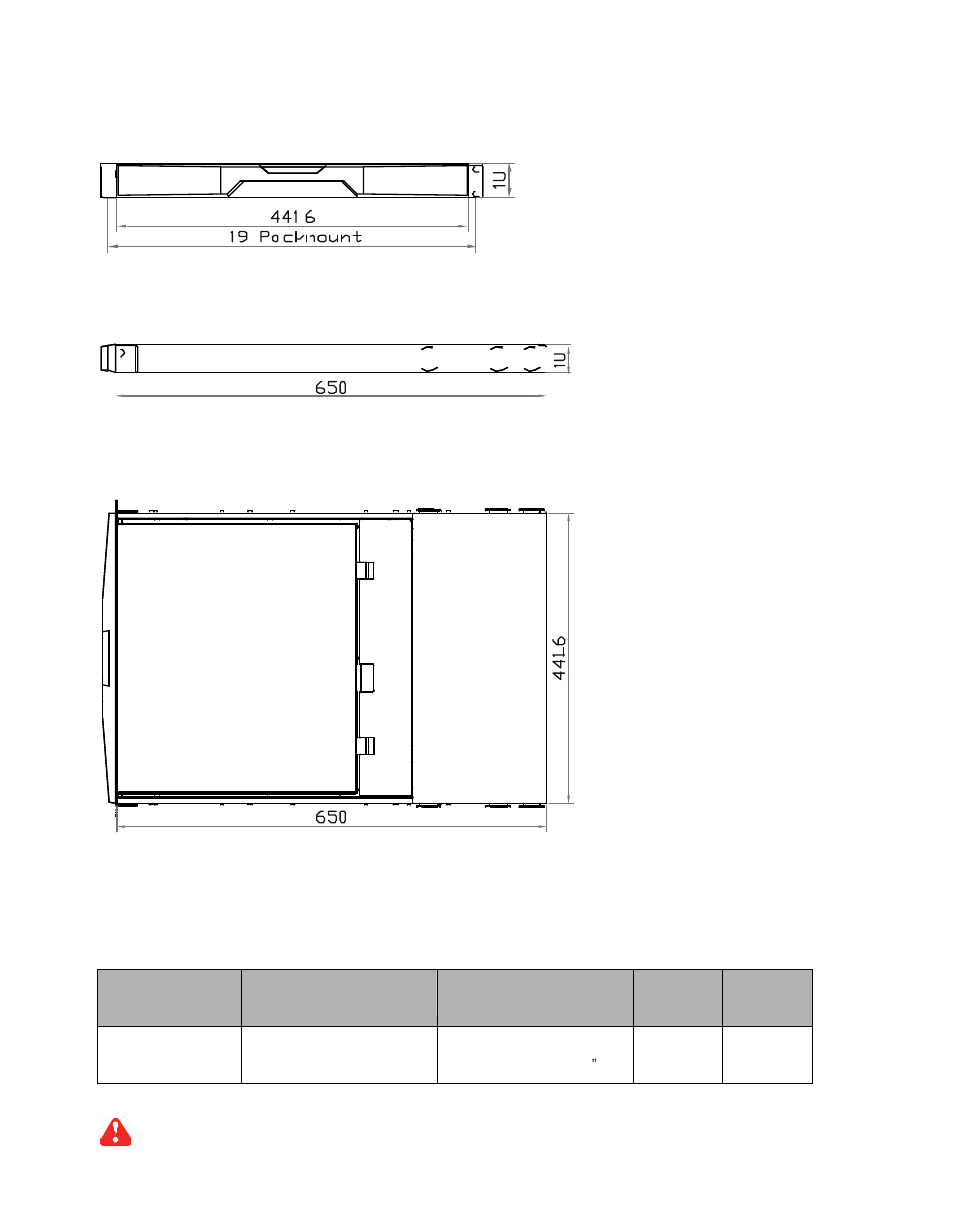 2 > dimension | Acnodes KDM 8270 User Manual | Page 6 / 21