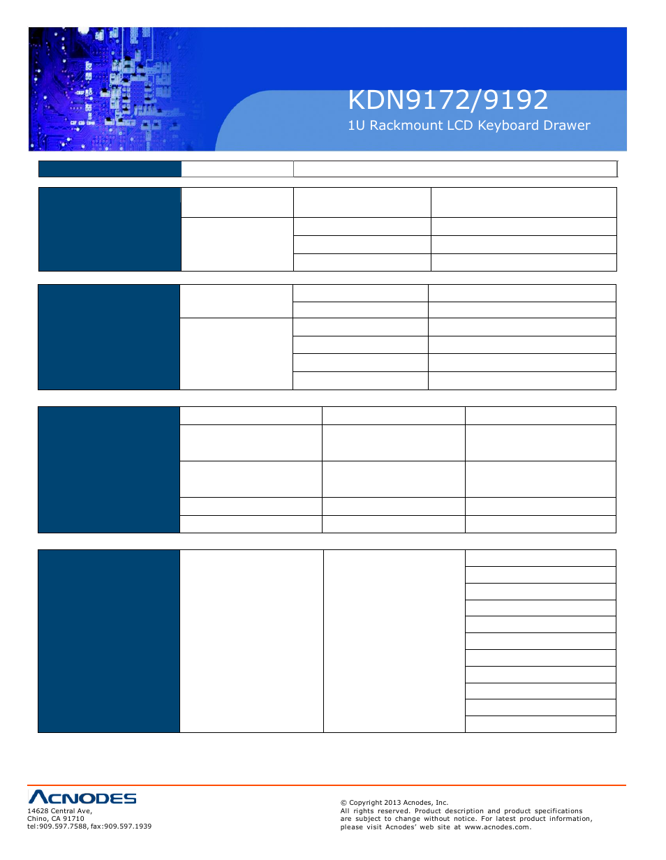 Acnodes KDN 9192 User Manual | Page 10 / 15