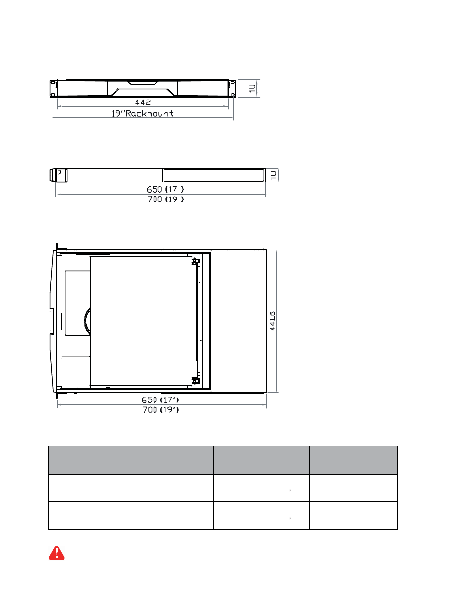 2 > dimension | Acnodes KDN 9192 User Manual | Page 6 / 15