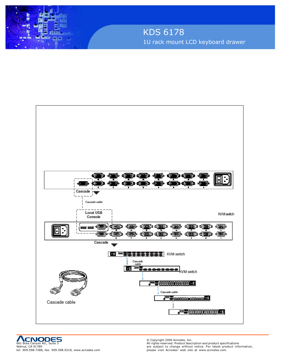 Kds 6178 | Acnodes KDS 6178 User Manual | Page 17 / 25