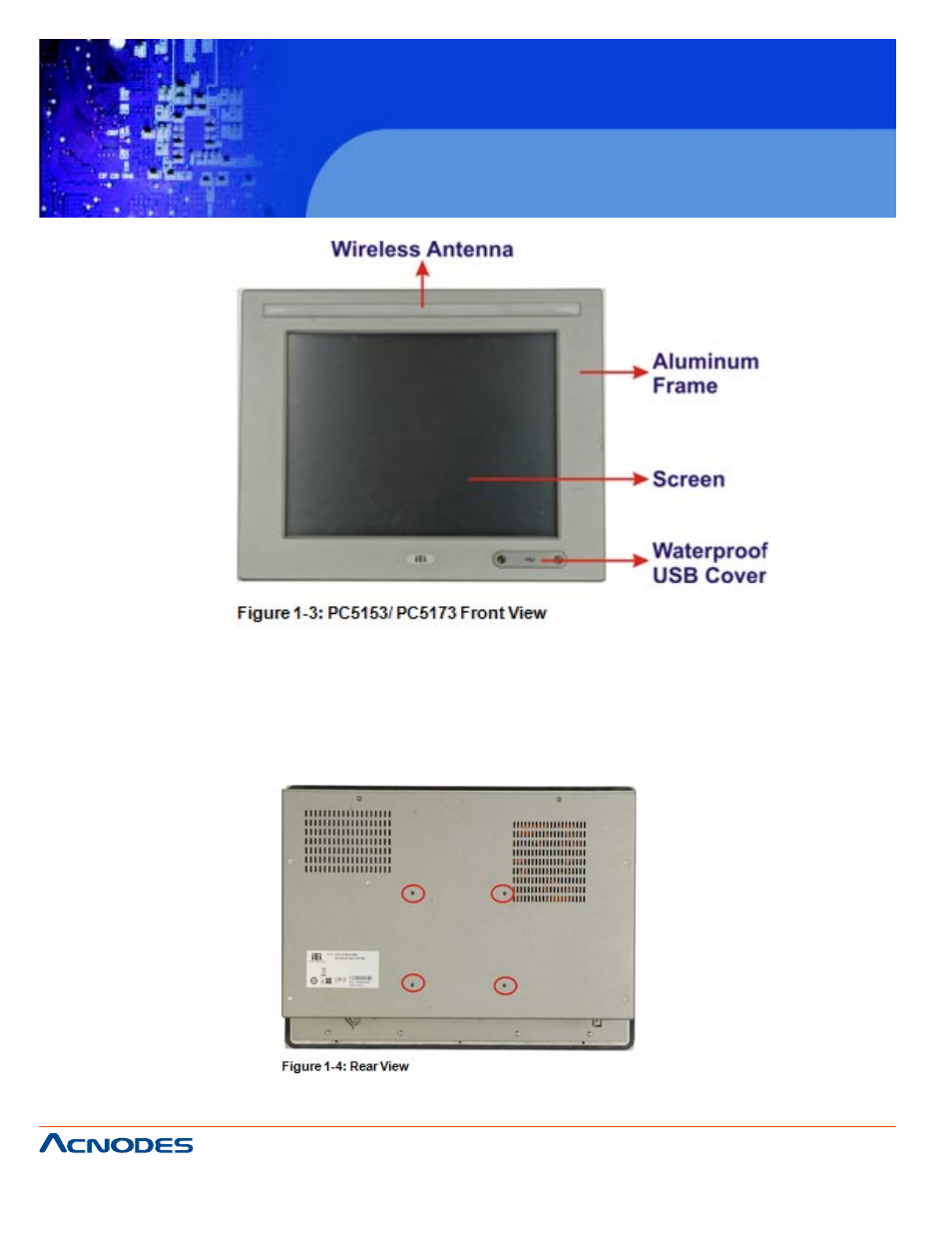 Kd 9170n, 2 rear panel | Acnodes KD 9170N User Manual | Page 12 / 98