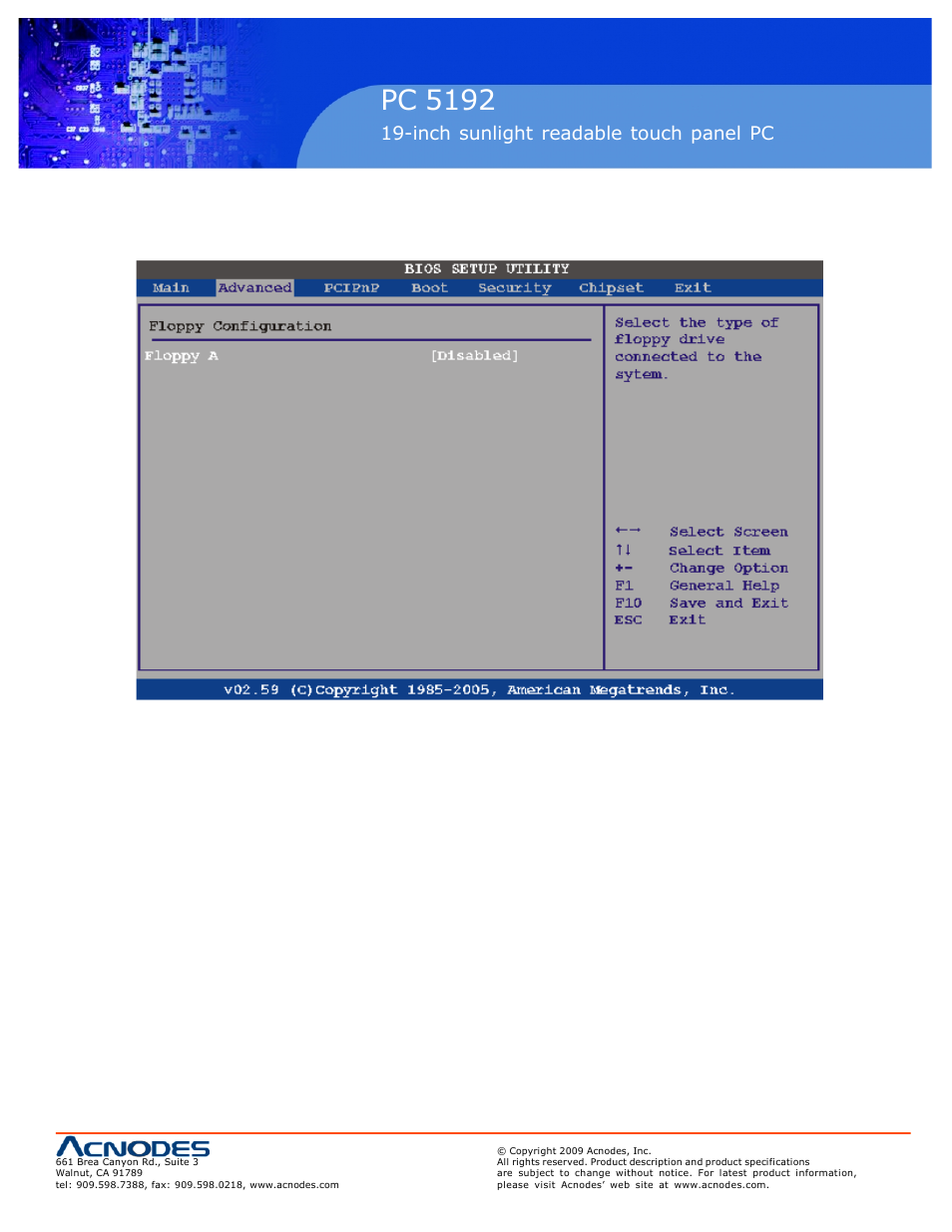 Rmc 7152, Pc 5192 | Acnodes PC 5192 User Manual | Page 57 / 104