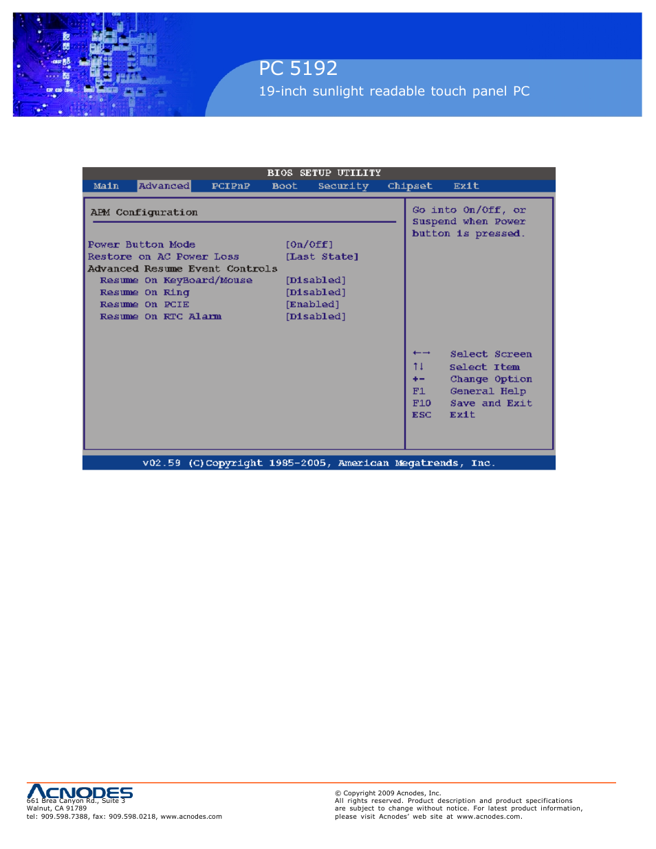 Pc 5150, Pc 5192 | Acnodes PC 5192 User Manual | Page 66 / 104