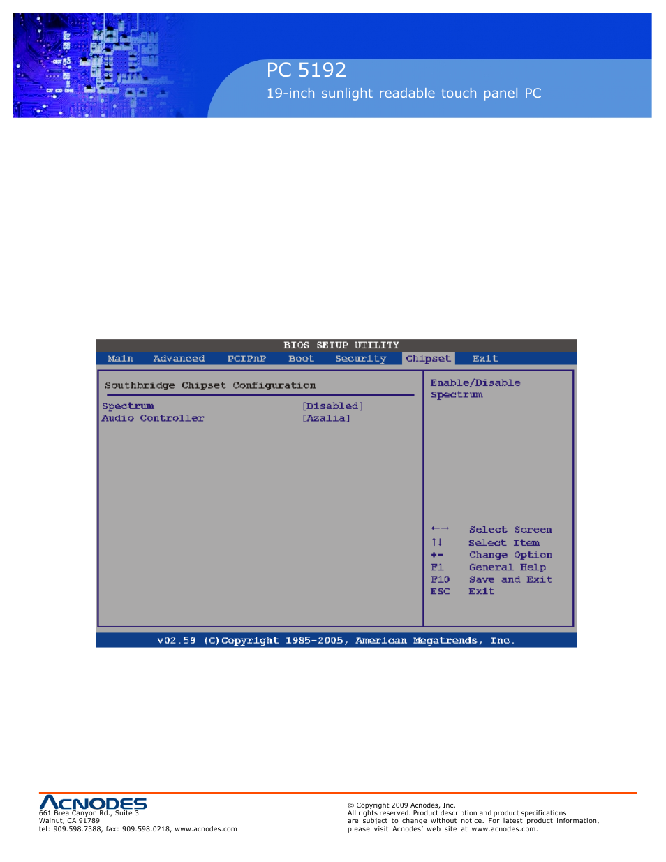 Rmc 7152, Pc 5192 | Acnodes PC 5192 User Manual | Page 81 / 104