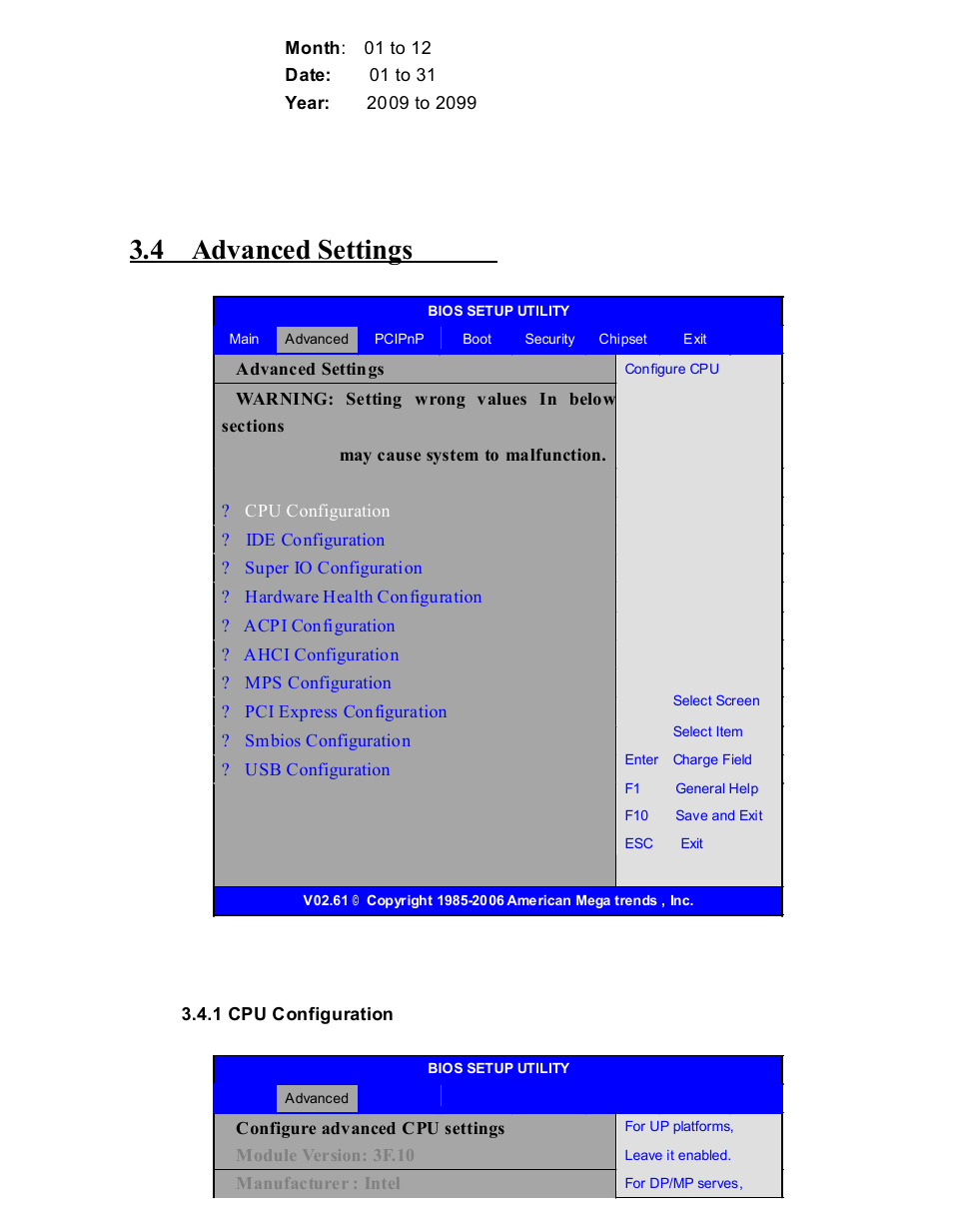 4 advanced settings | Acnodes PCH 3591 User Manual | Page 27 / 77