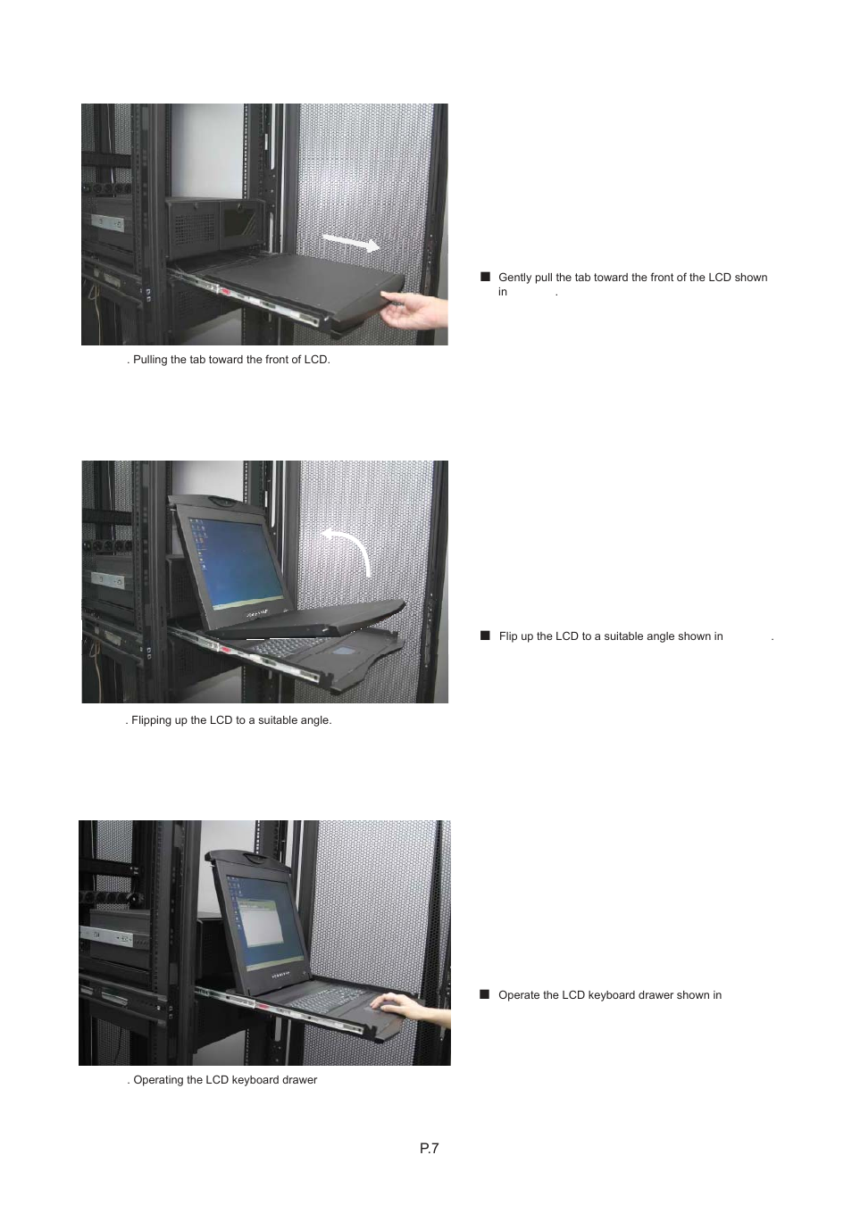 Chapter 1, 9 how to use lcd keyboard drawer | Acnodes KD 8191 User Manual | Page 10 / 27