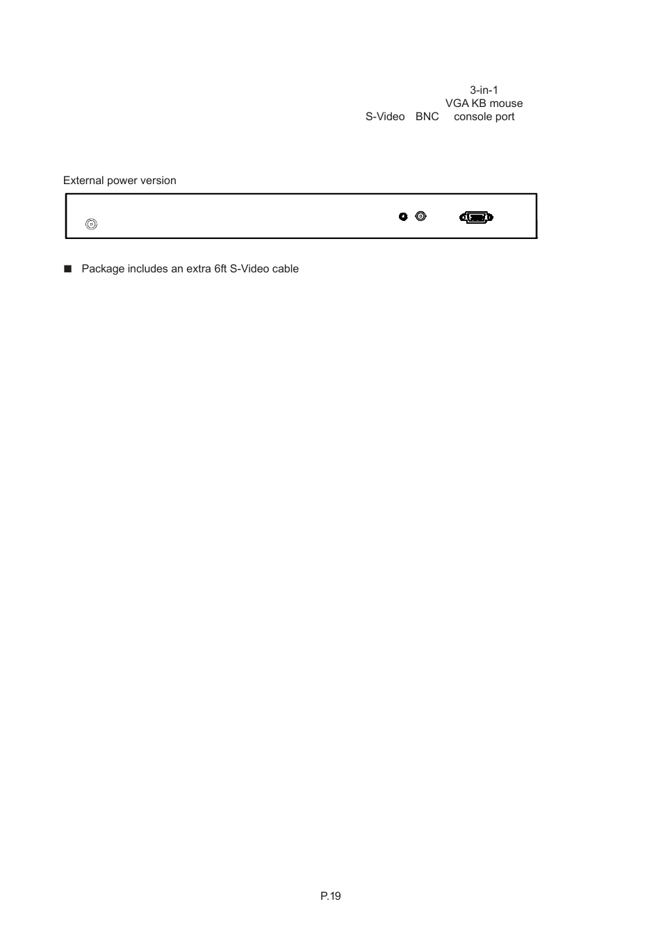 Chapter 4, 4 s-video + bnc input option | Acnodes KD 8191 User Manual | Page 22 / 27