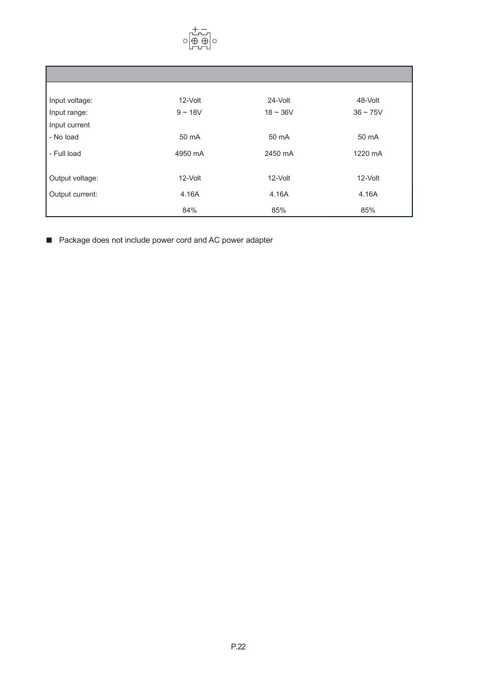 Chapter 4, 6 dc power options | Acnodes KD 8191 User Manual | Page 25 / 27