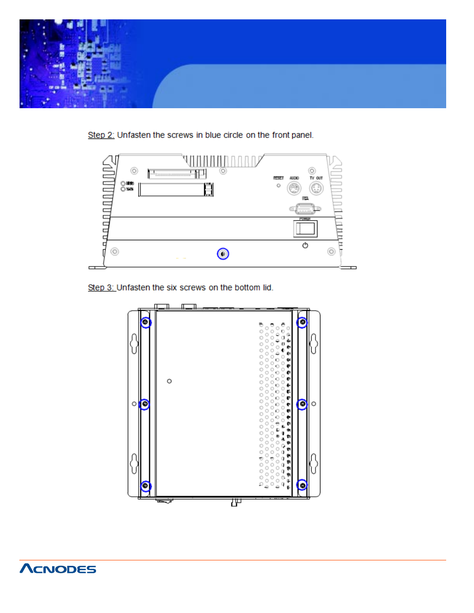 Fes6911 | Acnodes FES 6911 User Manual | Page 26 / 58
