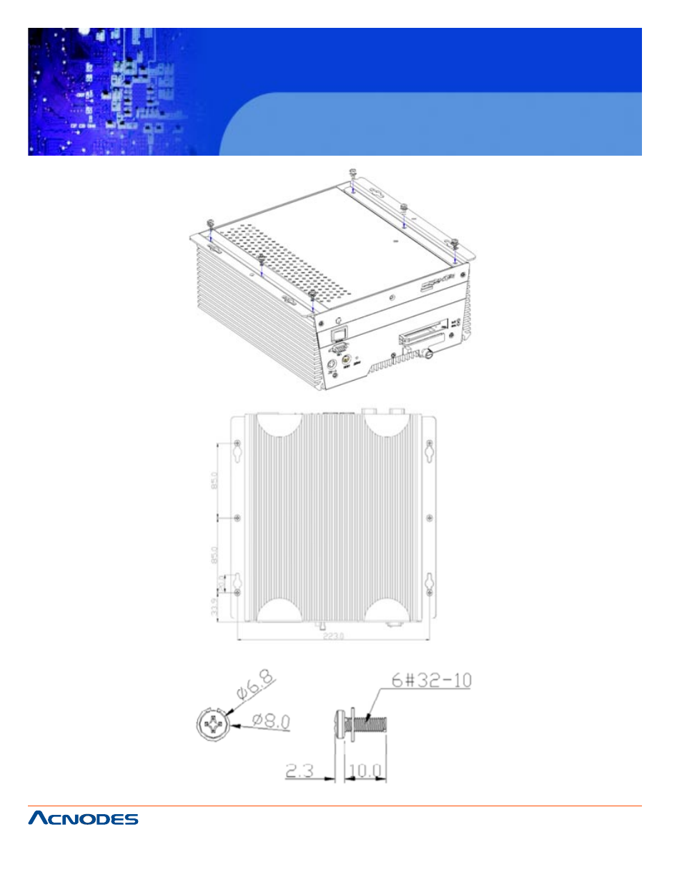 Fes6911 | Acnodes FES 6911 User Manual | Page 36 / 58