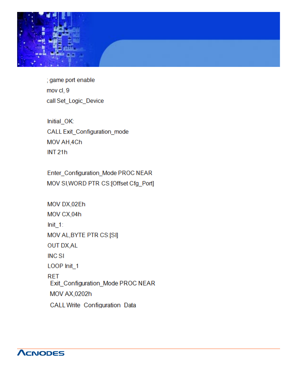 Fes6911 | Acnodes FES 6911 User Manual | Page 51 / 58