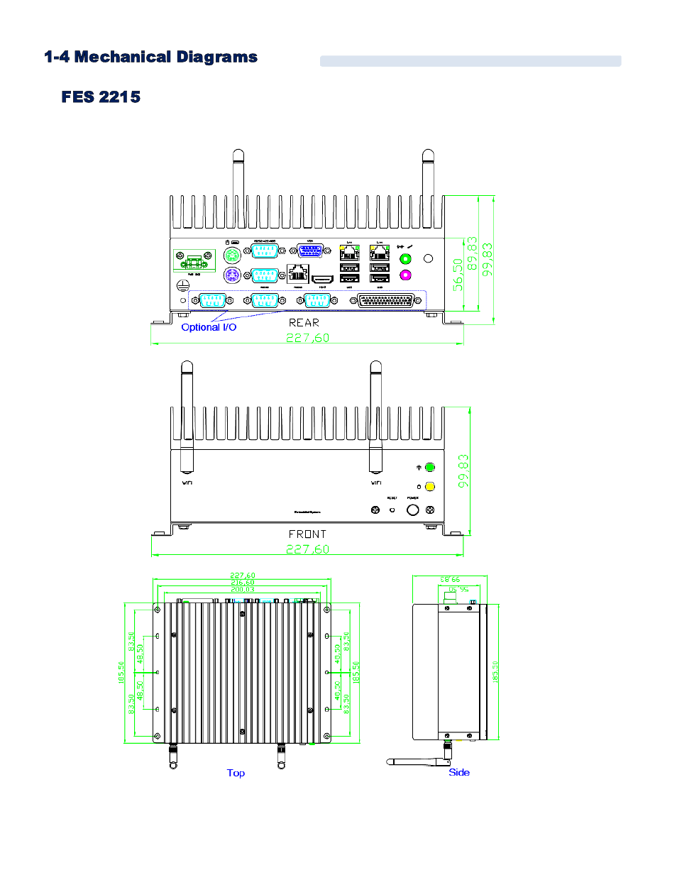Acnodes FES 2215 User Manual | Page 9 / 37