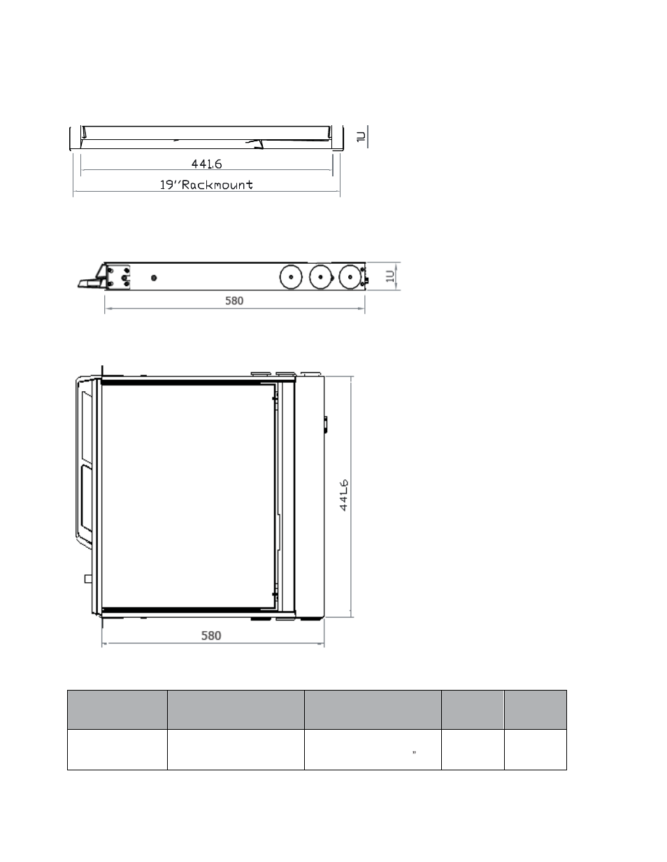 2 > dimension | Acnodes KDF 81712 User Manual | Page 7 / 25