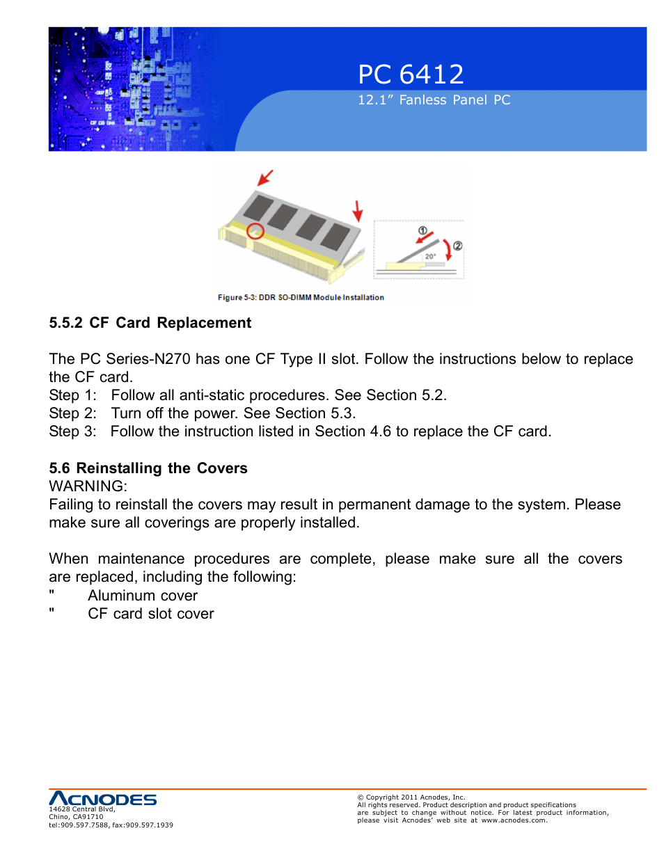 Pc 6412 | Acnodes PC 6412 User Manual | Page 51 / 107