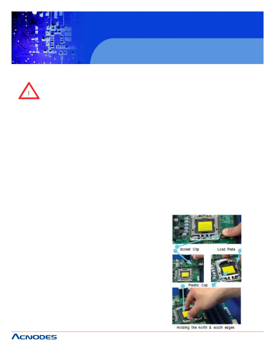 Rmc 7135, 5 installing the processor and heatsink | Acnodes RMC 7135 User Manual | Page 36 / 98