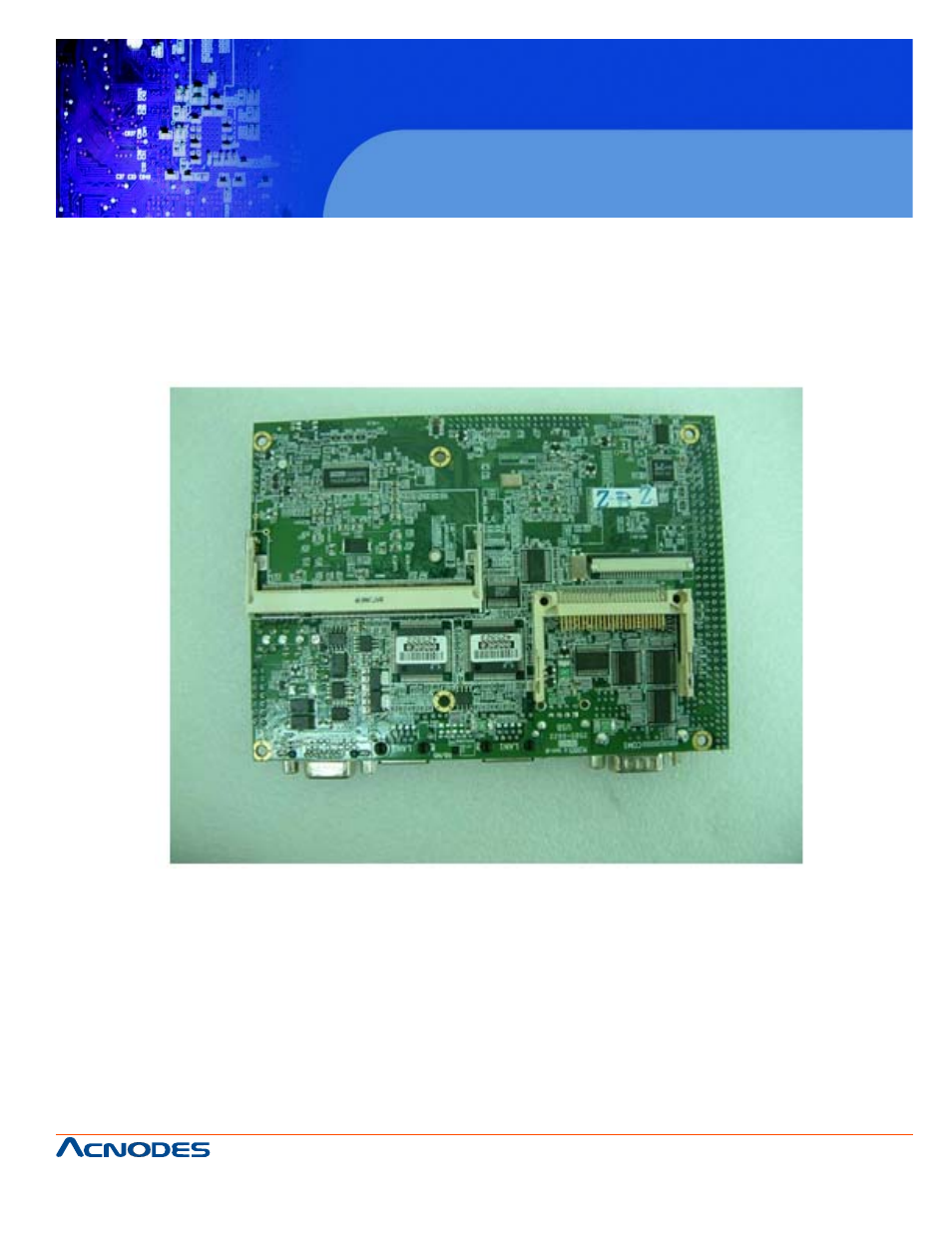 Fpc 8089, 2 cf card installation | Acnodes FPC 8089 User Manual | Page 17 / 32
