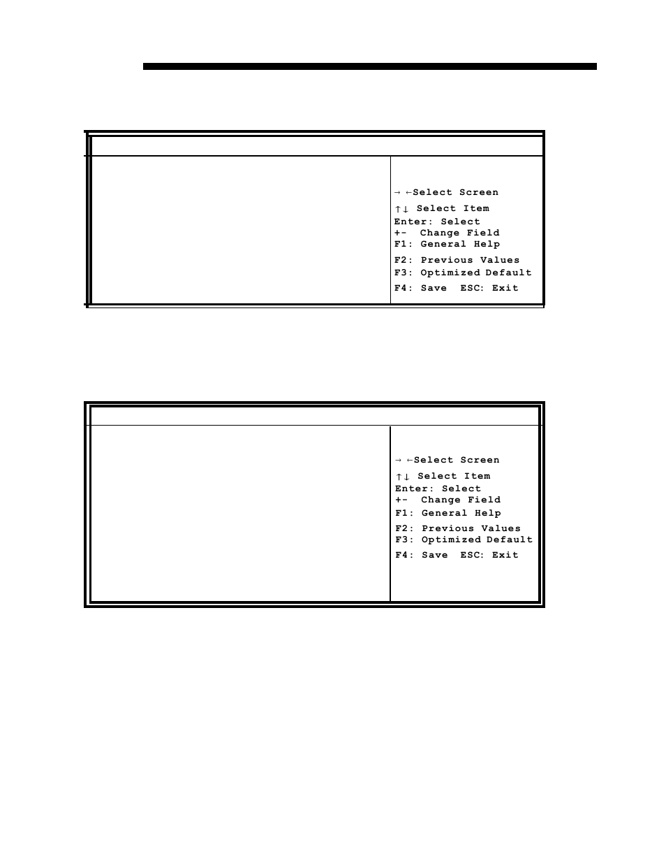 Amt c onfi guration, Se rial port con sol e r ed irec tion, Con sol e r ed ire c tion | Termi nal typ e, Bi os setup, Op tions are enabled and disabled, Cons ole redirection e nable/dis ab le | Acnodes FES 2953 User Manual | Page 39 / 47