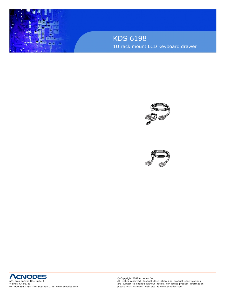 Kds 6198 | Acnodes KDS 6198 User Manual | Page 24 / 25