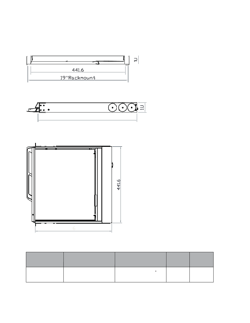 2 > dimension | Acnodes KDW 81912 User Manual | Page 6 / 21