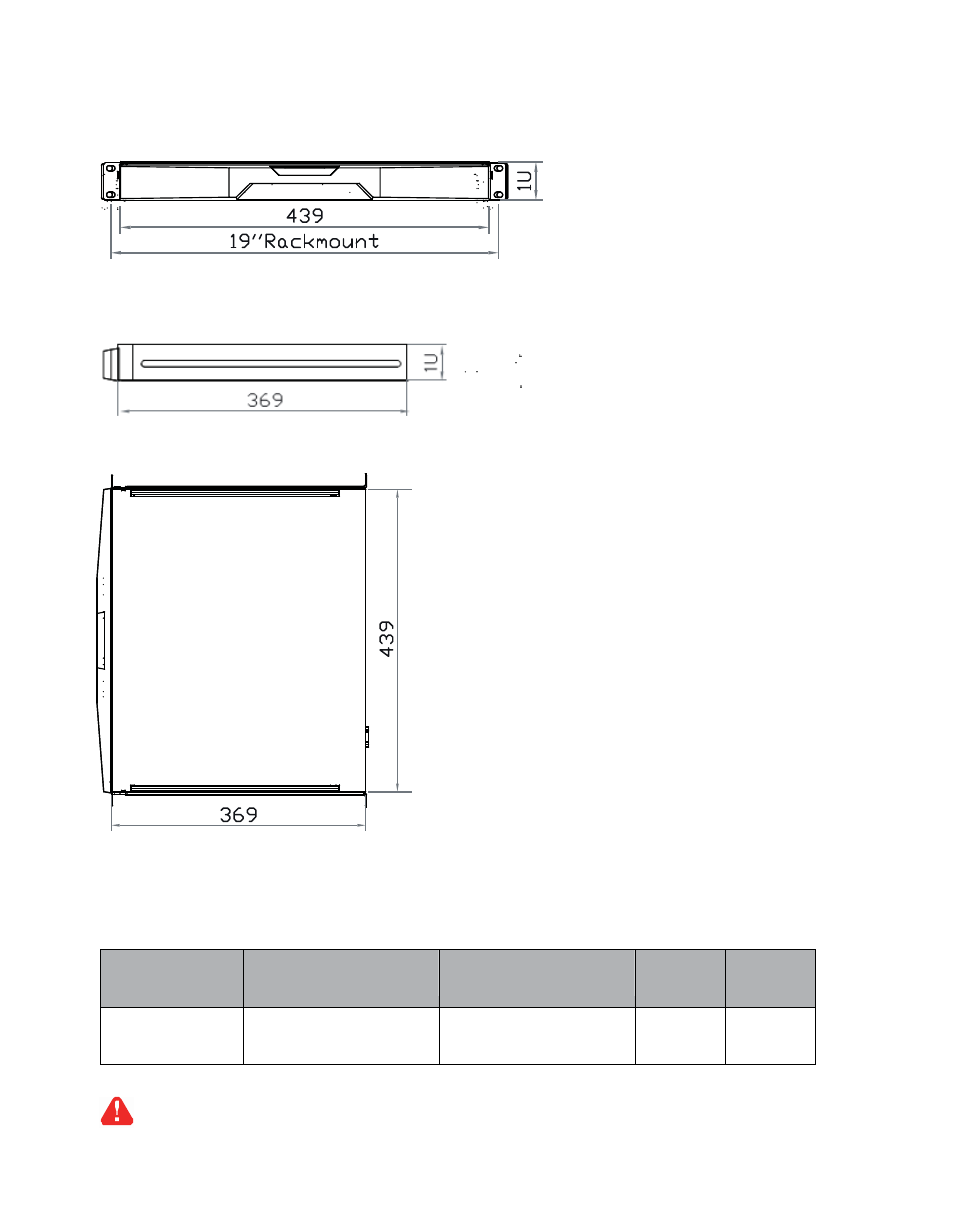 2 > dimension | Acnodes RK 1250B User Manual | Page 6 / 12