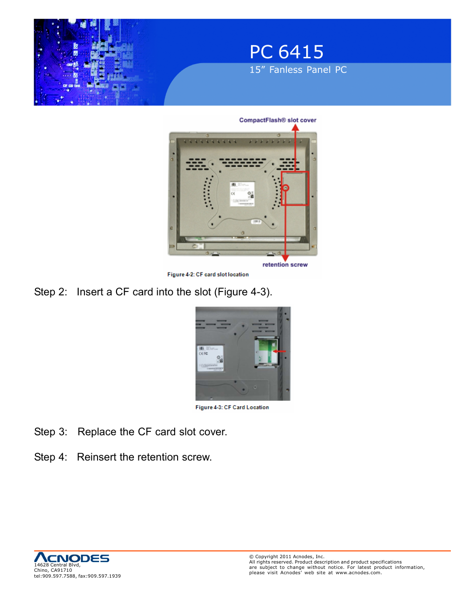 Pc 6415 | Acnodes PC 6415 User Manual | Page 29 / 107