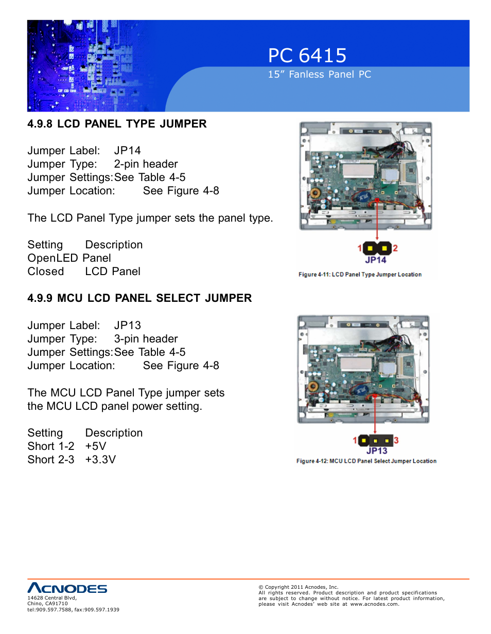 Pc 6415 | Acnodes PC 6415 User Manual | Page 38 / 107