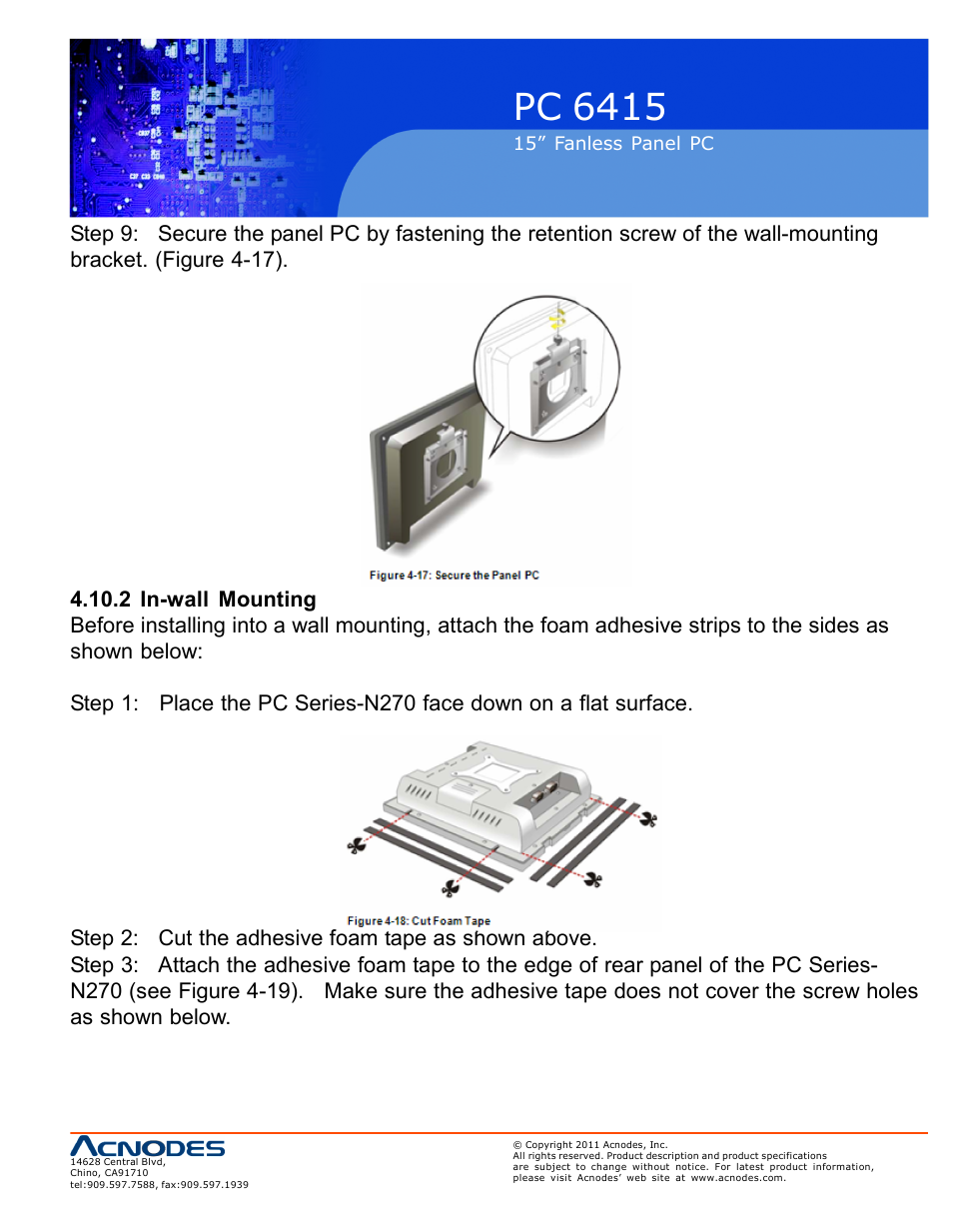 Pc 6415 | Acnodes PC 6415 User Manual | Page 41 / 107