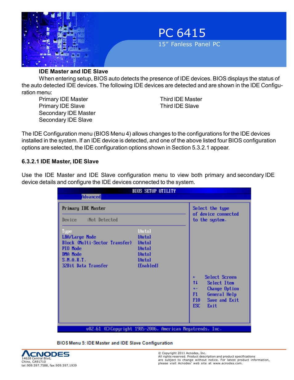 Pc 6415 | Acnodes PC 6415 User Manual | Page 59 / 107