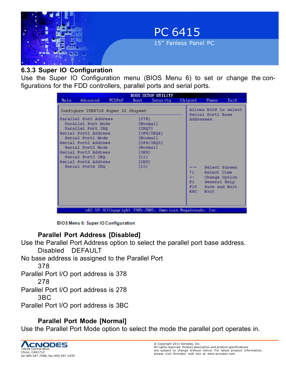 Pc 6415 | Acnodes PC 6415 User Manual | Page 63 / 107