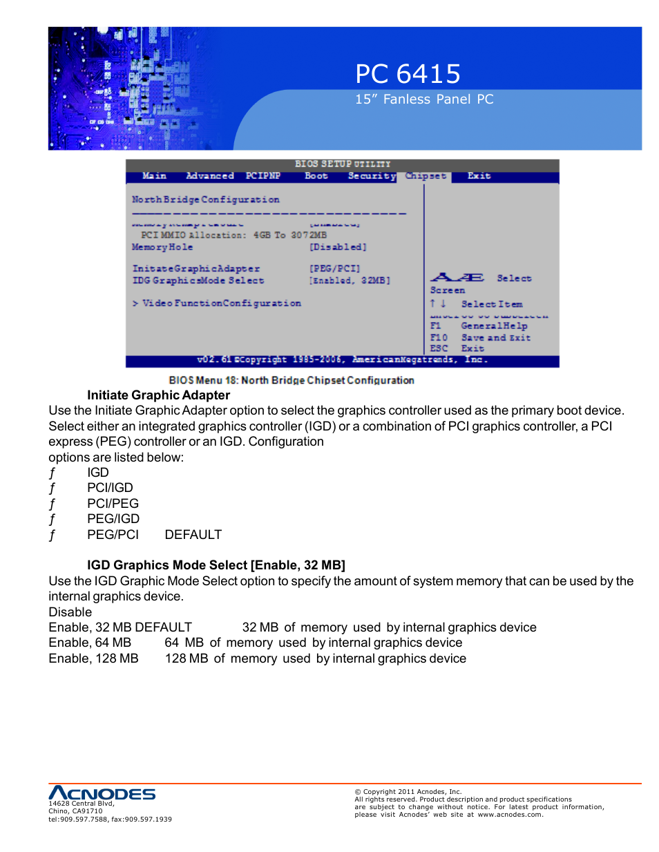 Pc 6415 | Acnodes PC 6415 User Manual | Page 81 / 107