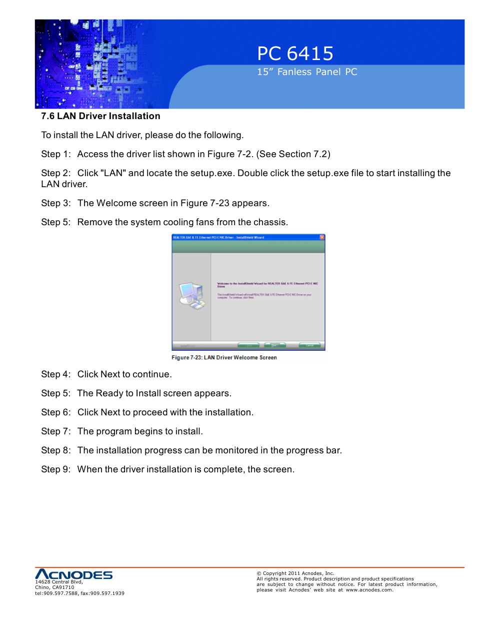 Pc 6415 | Acnodes PC 6415 User Manual | Page 91 / 107