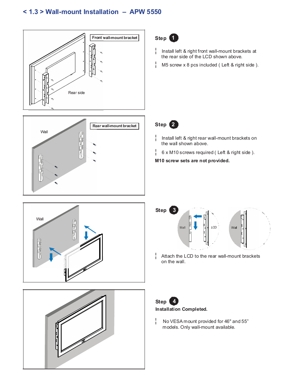 Acnodes APW 5550 User Manual | Page 8 / 18