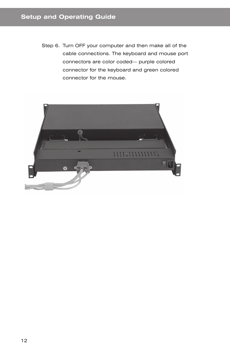 Setup and operating guide | Acnodes KD 5154 User Manual | Page 16 / 23