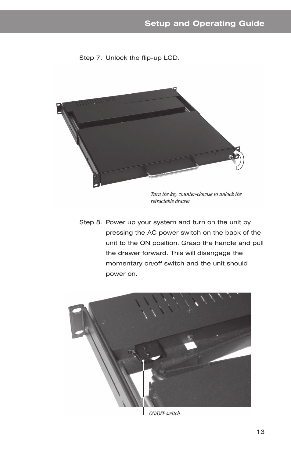 Setup and operating guide | Acnodes KD 5154 User Manual | Page 17 / 23