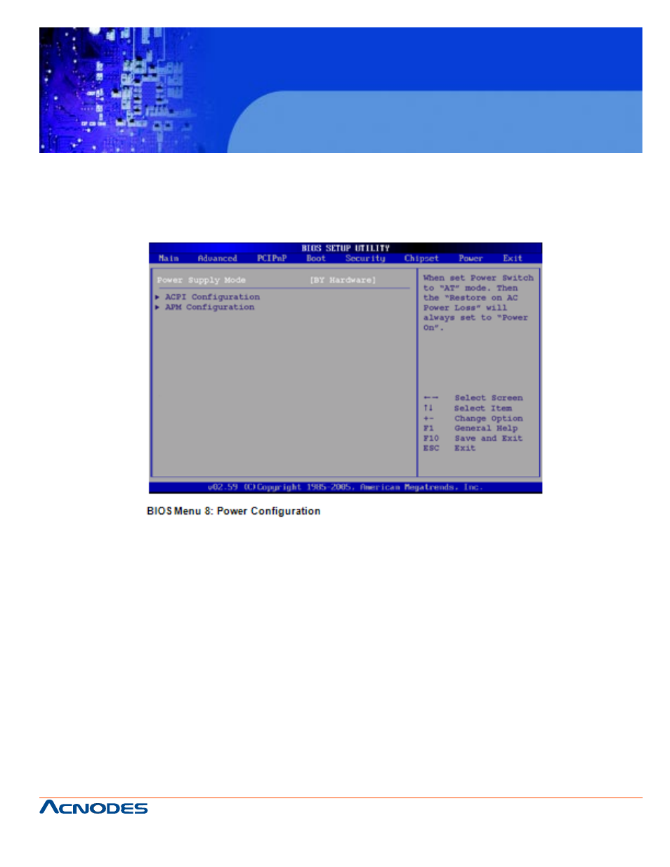 Fpc 6104, 4” industrial fanless panel pc | Acnodes FPC 6104 User Manual | Page 65 / 112