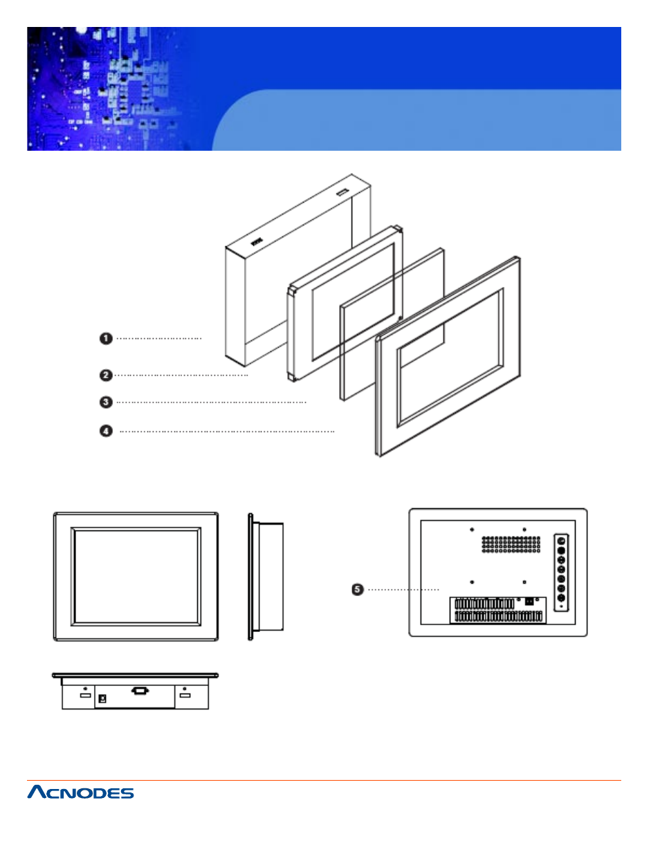 2 structure diagram | Acnodes APH 8120 User Manual | Page 6 / 25
