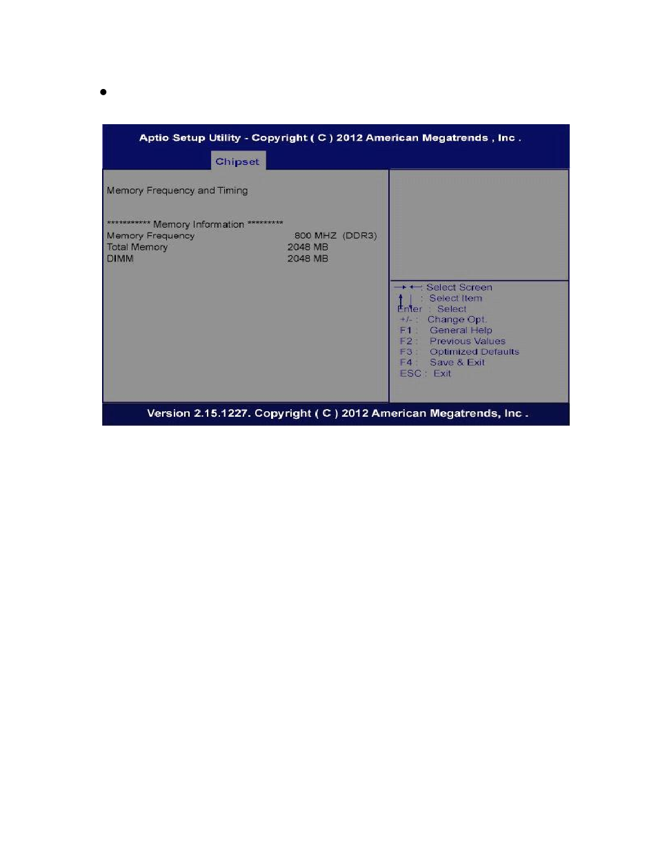 M emory frequency and timing | Acnodes FPC 5121 User Manual | Page 39 / 50