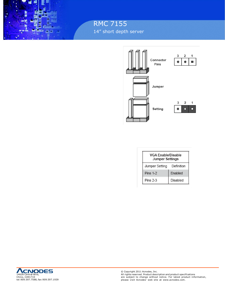 Rmc 7155 | Acnodes RMC 7155 User Manual | Page 35 / 67