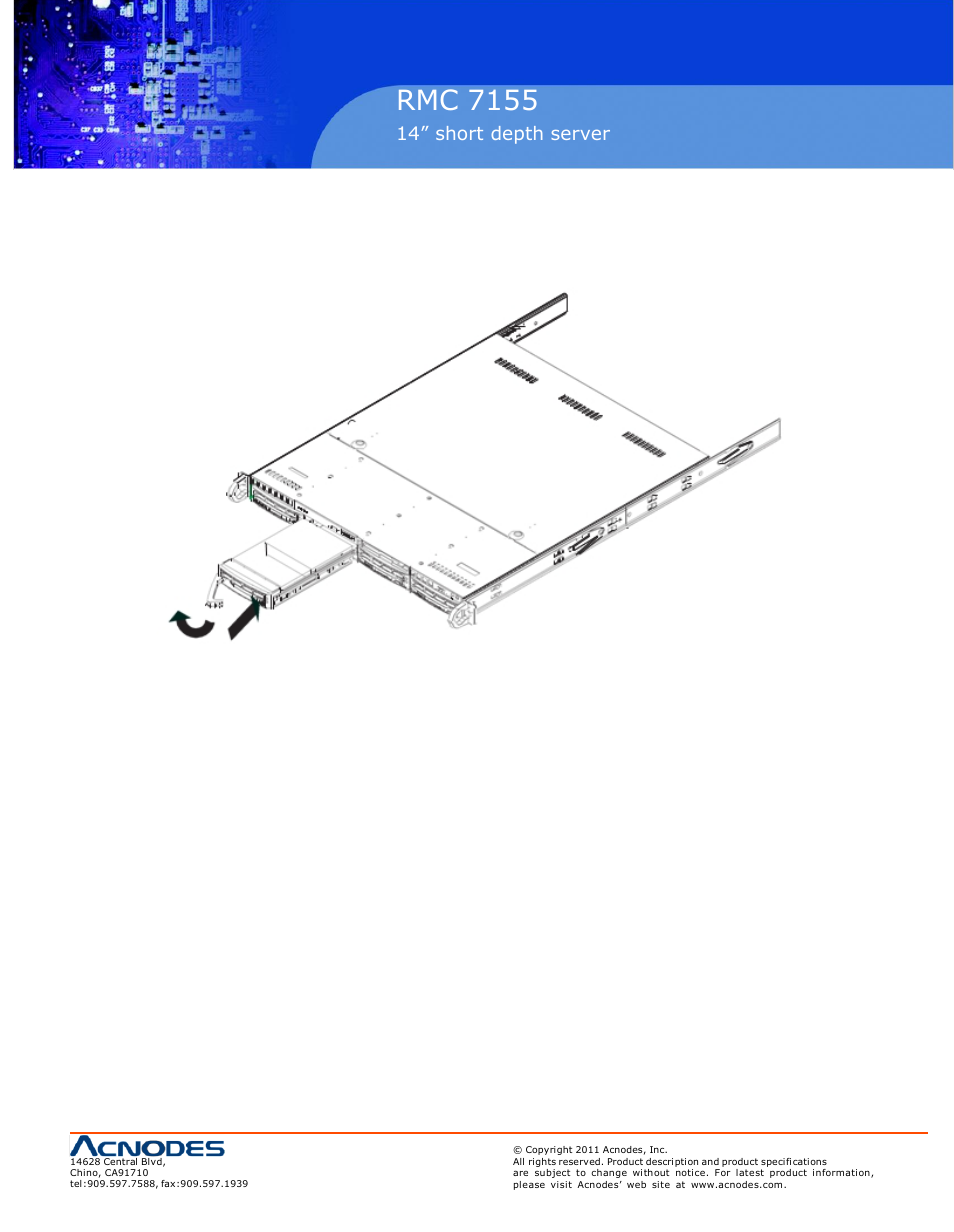 Rmc 7155 | Acnodes RMC 7155 User Manual | Page 43 / 67